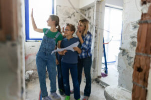 Renovierungsarbeiten zu Hause